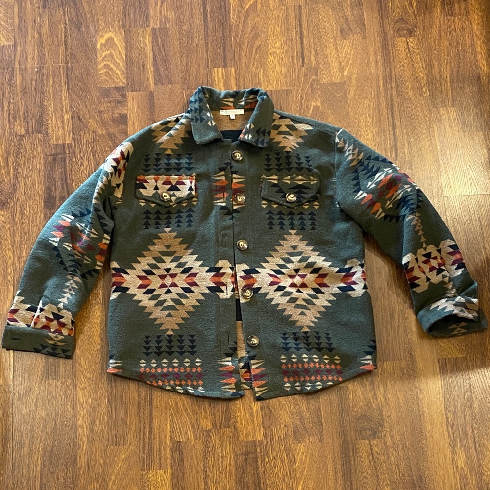 Vervet Western Shacket - Womens Sz Small